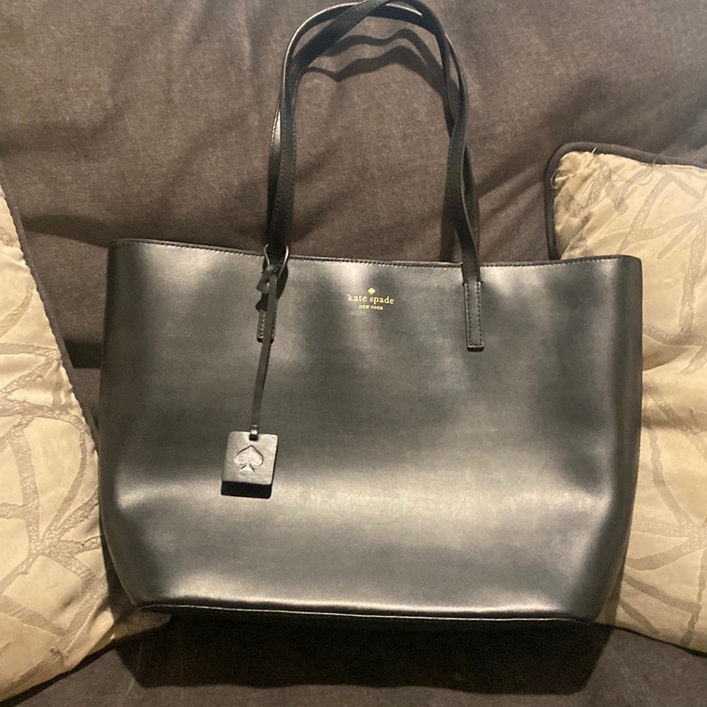Kate Spade black leather purse